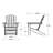 POLYWOOD Palm Coast Adirondack-21320332