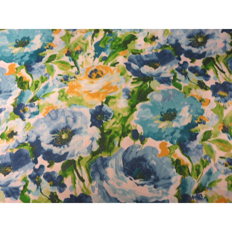 Schmitz 50.5'' Upholstered Loveseat, Lessandra Sunblue