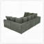 Canapé modulaire en velours côtelé 6 pièces 6 pièces-2087074096