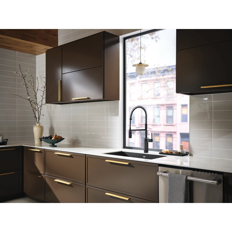 Robinet de cuisine Moen Inara, Noir mat