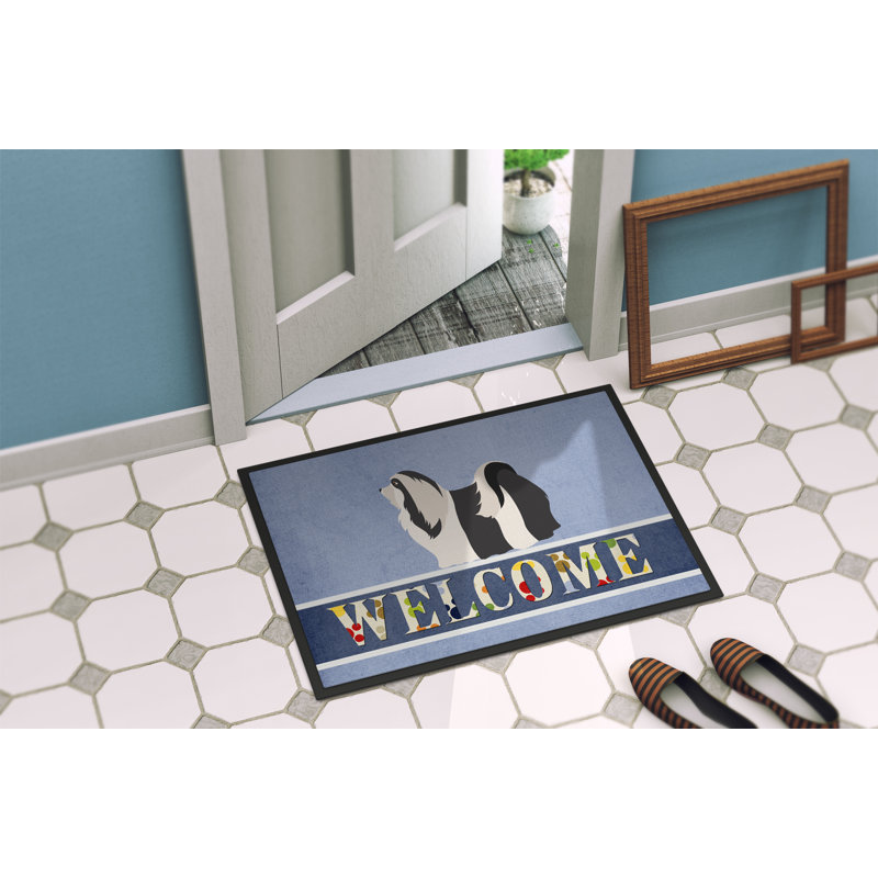Non-Slip Outdoor Doormat, Rectangle 18" x 27"
