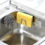 1Pc Adhesive Sponge Holder Stainless Steel Sink Caddy Kitchen Accessories