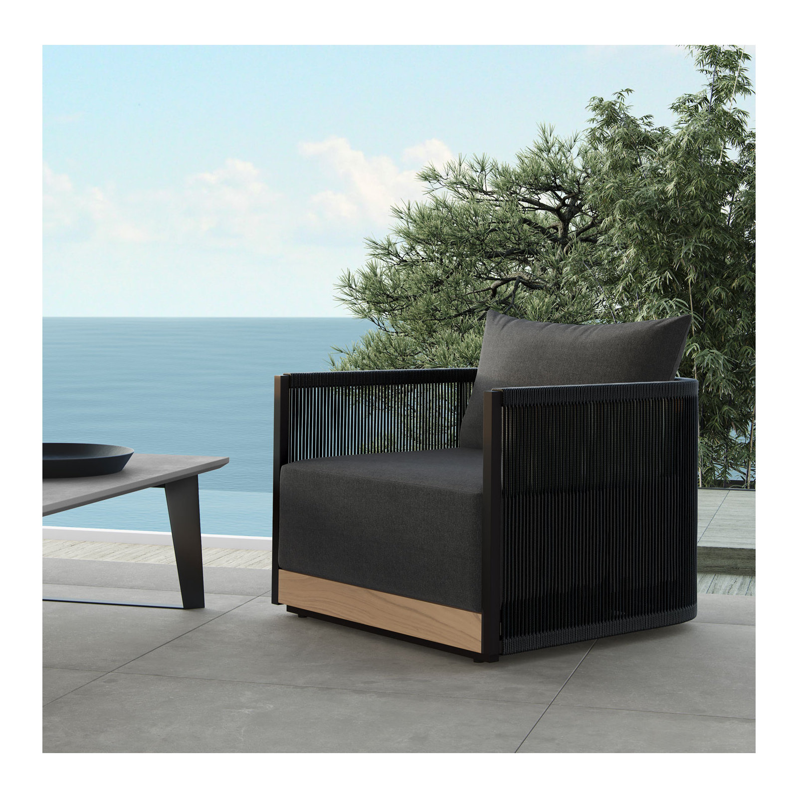 Fifer Outdoor Lounge Chair