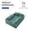Canapé modulaire modulaire 2 pièces Zendajas-87909292