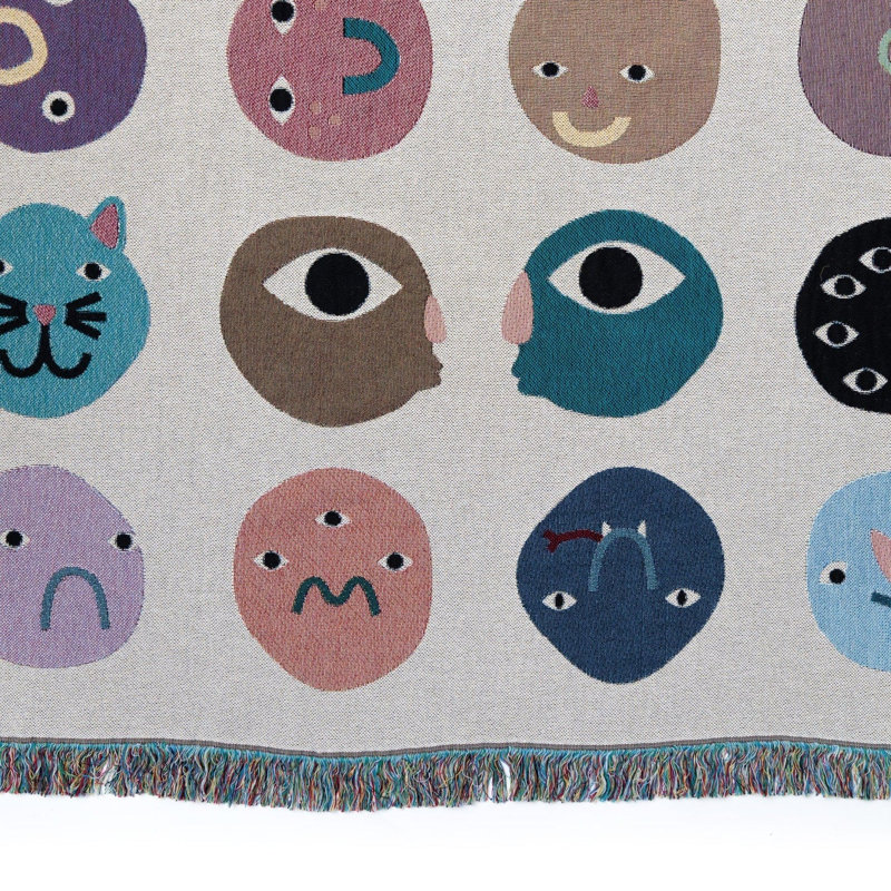 fwab - Faceless Woven Throw Blanket