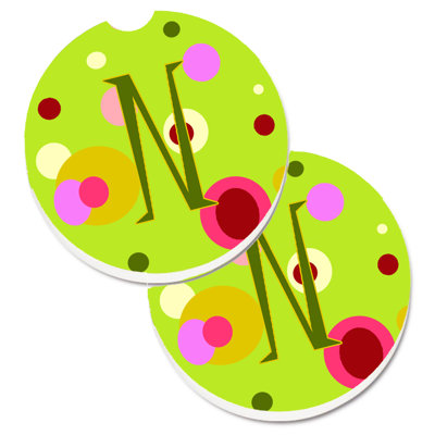 Sous-verre Initiale Monogram