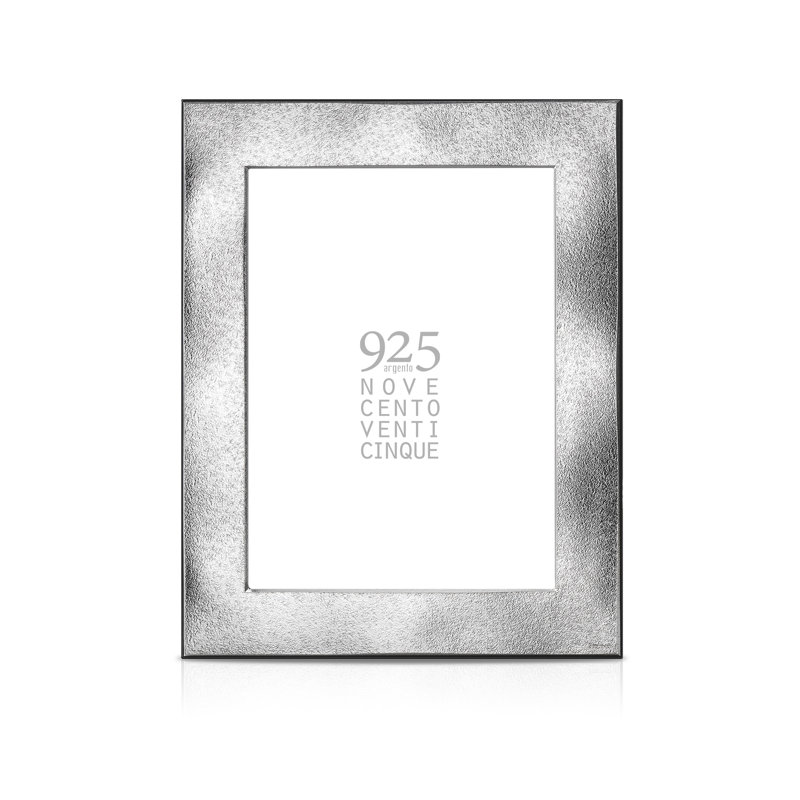 Silver Silver 925 Silver Plated Picture Frame, 20 x 25 cm