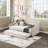 Miaja Daybed, Daybed, Upholstered Bed with Trundle-897525102-897525091