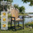 Hdpe Outdoor Adirondack Bar Chair-2081889259