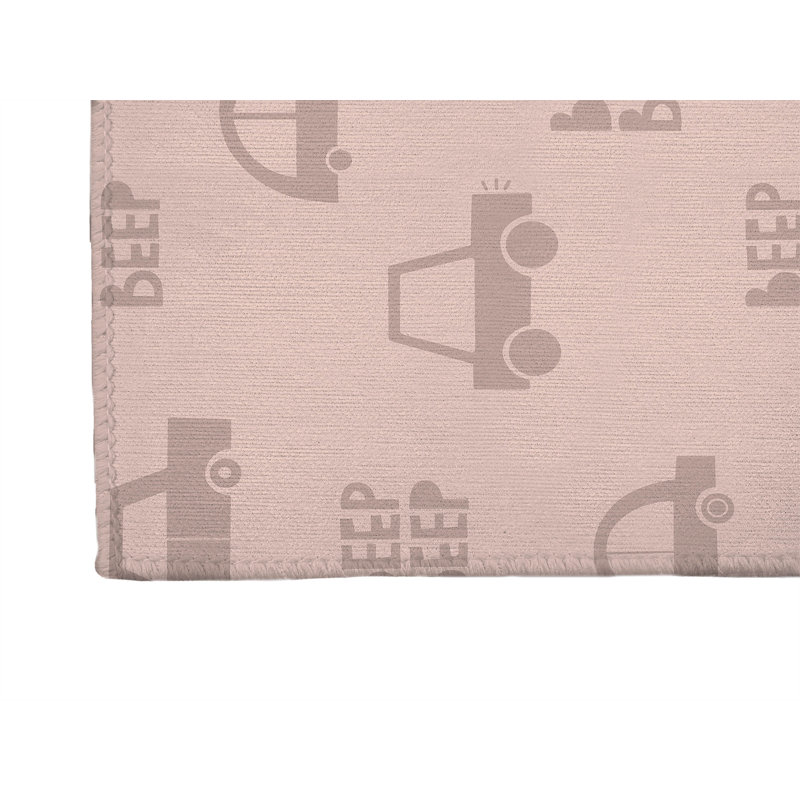 Paillasson Beep Match, Rose, L 36 po x L 24 po