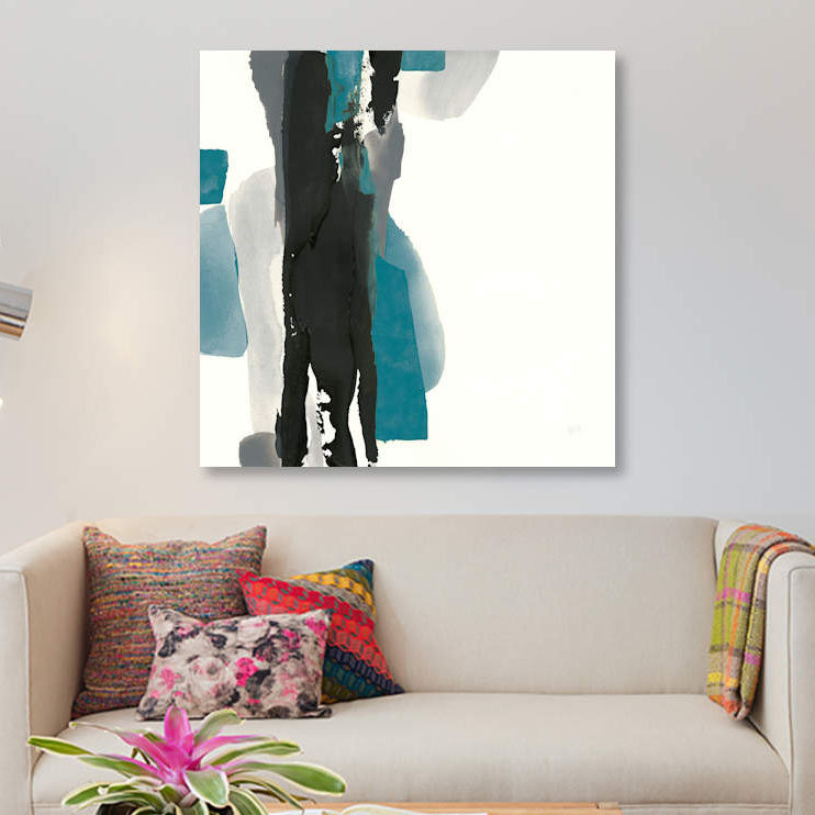 « black and-teinté ii », impression sur toile, H 26 po x l 26 po x P 1,5 po