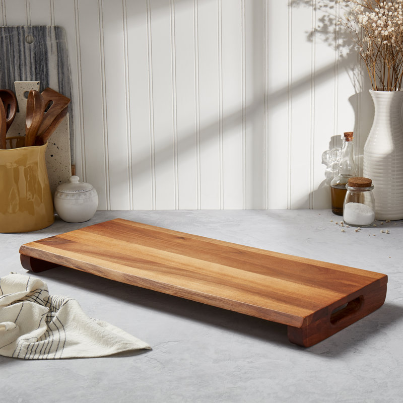 Rustic Serving Acacia Solid Wood Cutting Board
