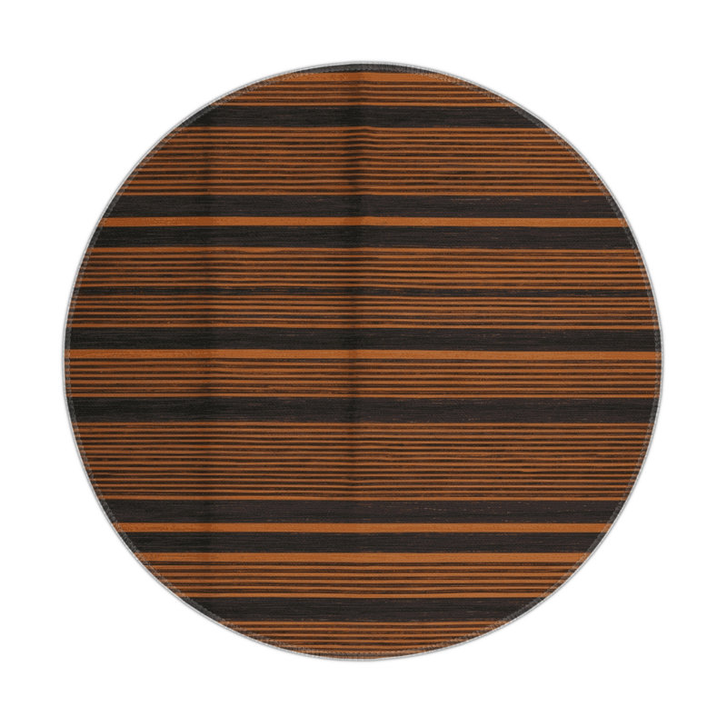 Tapis intérieur / extérieur brun HorizontalStripes