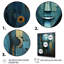 Blue Serenity African Mask - Masque africain, art mural-710981949-677731820