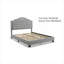 Lit plateforme Modern
