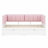Elegant Upholstered Backrest Daybed Frame with Two Practical Storage Drawers