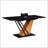 61.81(46.46) Inch Extendable Dining Table, Modern Geometric Rectangular Table With Sturdy Frame And MDF Base-364357013
