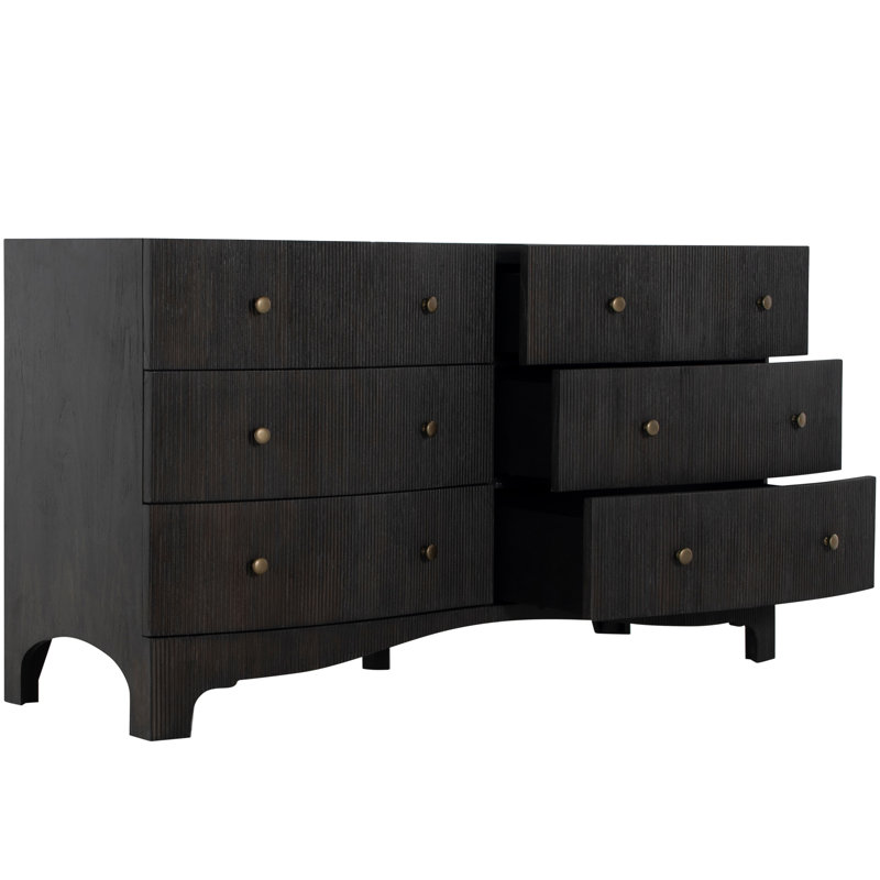 Princeton Dresser - Dark, Black