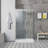 OVE Decors Bel Soft Close Stainless Steel 3-Piece 32-in x 48-in x 81-in Base/Door Corner Shower Kit-98628512