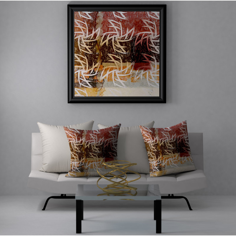 Housse de coussin carrée/insert, 20 po x 20 po