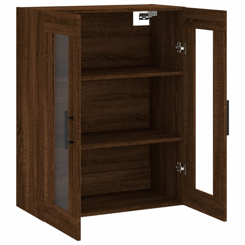 Laurinburg Bathroom Cabinet, Brown Oak