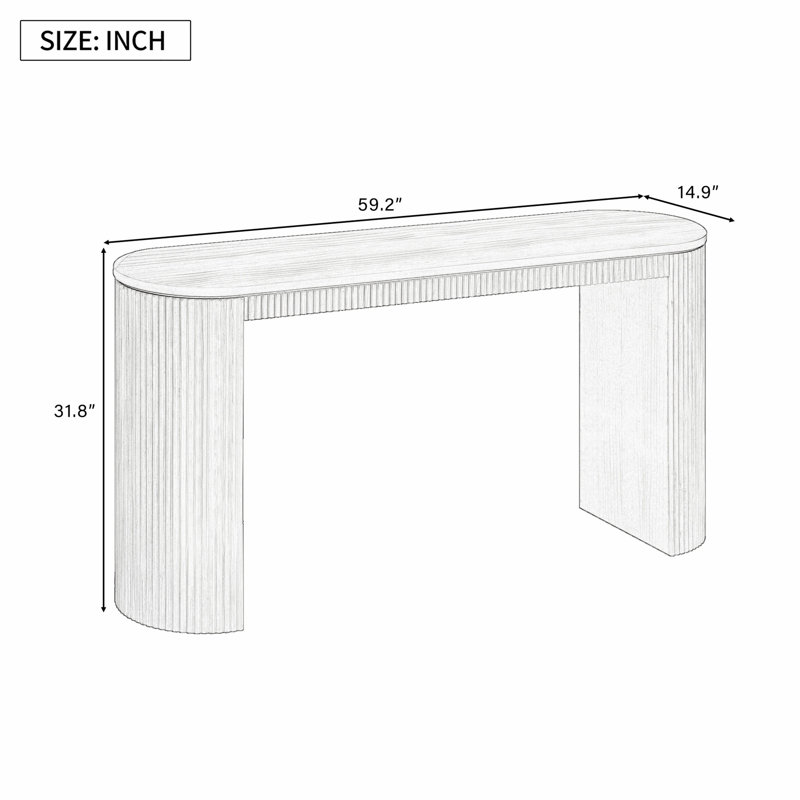 Console de style moderne avec tiroir, 31.49" H x 59.05" W x 14.9" D, Oui, Black Duplicate
