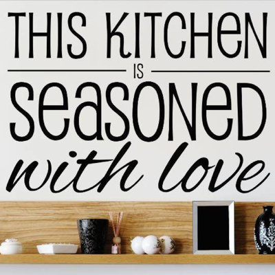 Text & Numbers Wall Decal