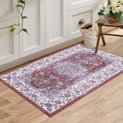 Washable Oriental Indoor Rug