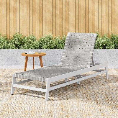 Outdoor Rope Chaise Lounge by Latitude Run