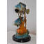 Statue bronze deux poissons nageant dans l'océan Brémer Taille: 18 po x 14 po x H 24 po