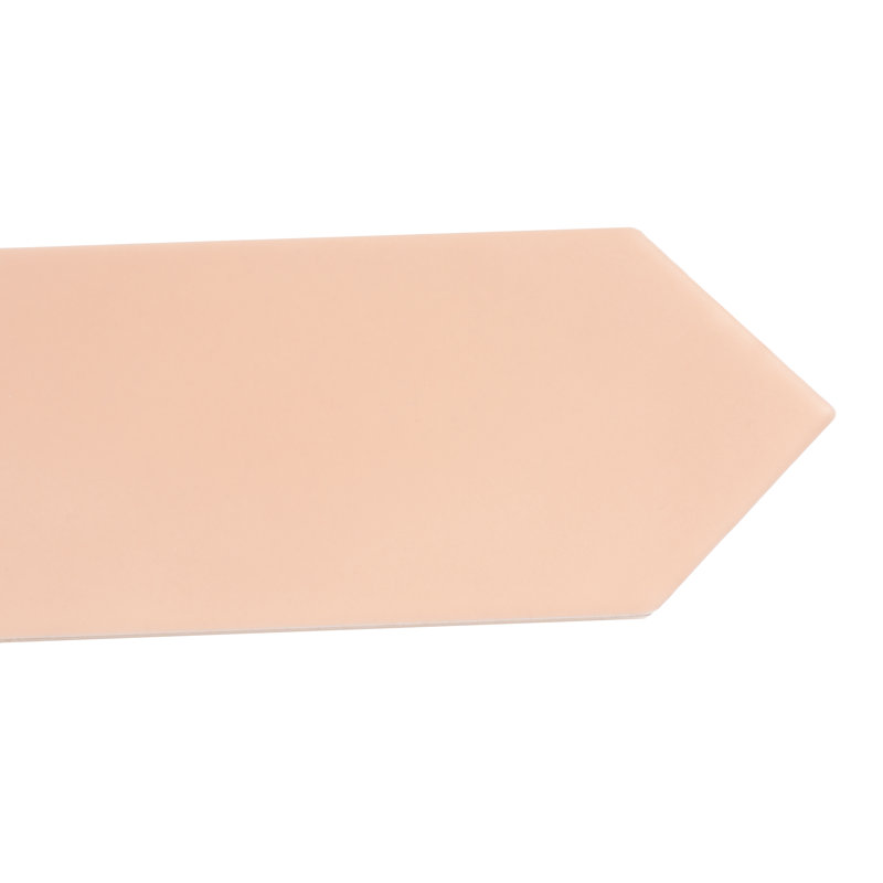 Piquet 2'' W x 10'' L Ceramic Singular Tile, Blush Pink