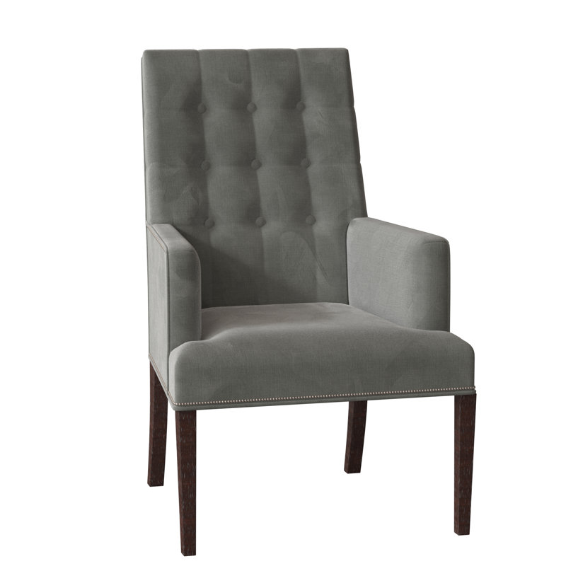 Fauteuil Libby Langdon, Polyester étain 9953, Espresso