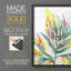«Tropical Leaf Fresco II», reproduction encadrée - bois massif-2025909455-2025909490
