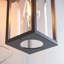 Matte Black Plug-in Outdoor Sconce