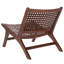 Chaise d'appoint en cuir Denman-858197320