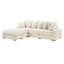 Canapé modulaire avec 2 repose-pieds-406993560