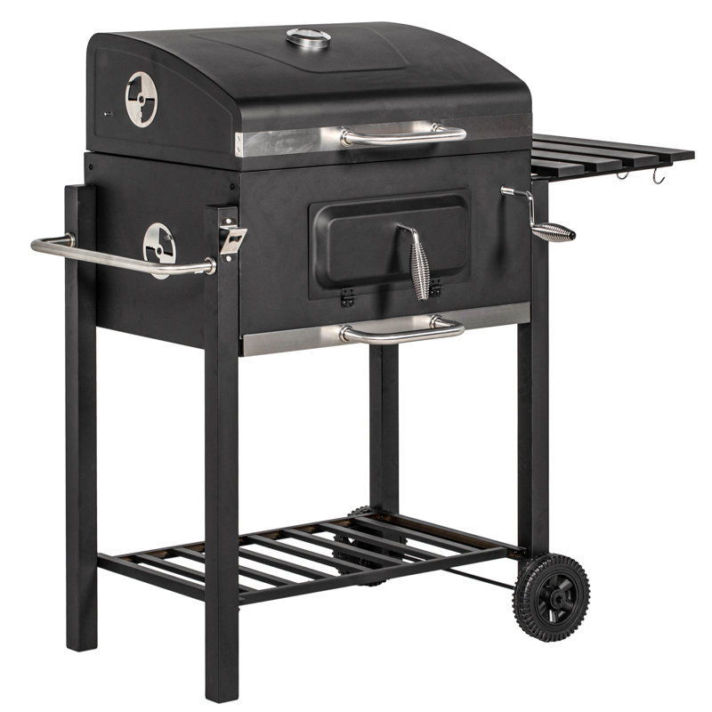 Barbecue au charbon de cuisine Outsunny