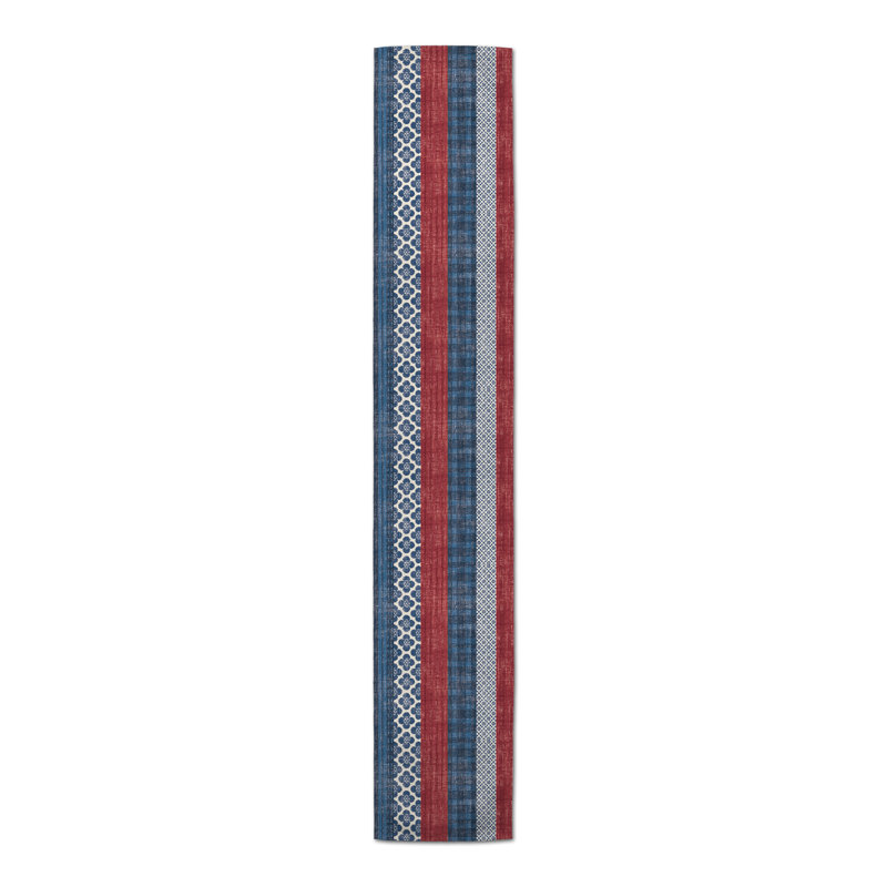 Chemin de table American, 90 po x 16 po