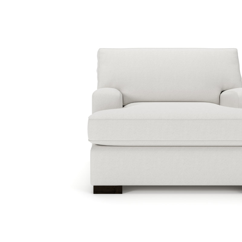 Brooklyn Cotton Accent Chair, Andrew Slate Performance Chenille