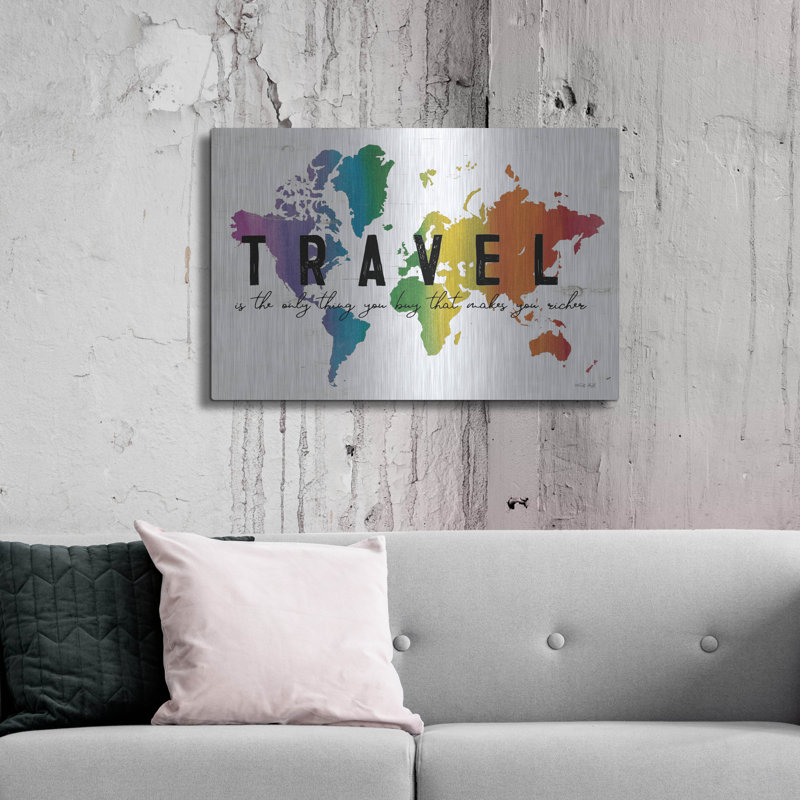 «Travel Is The Only Thing You Buy» par Cindy Jacobs, H 24 po x l 36 po
