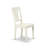 5 Piece Dining Table Set for 4 Includes a Rectangle Kitchen Table with Butterfly Leaf and 4 Kitchen Dining Chairs, Linen White