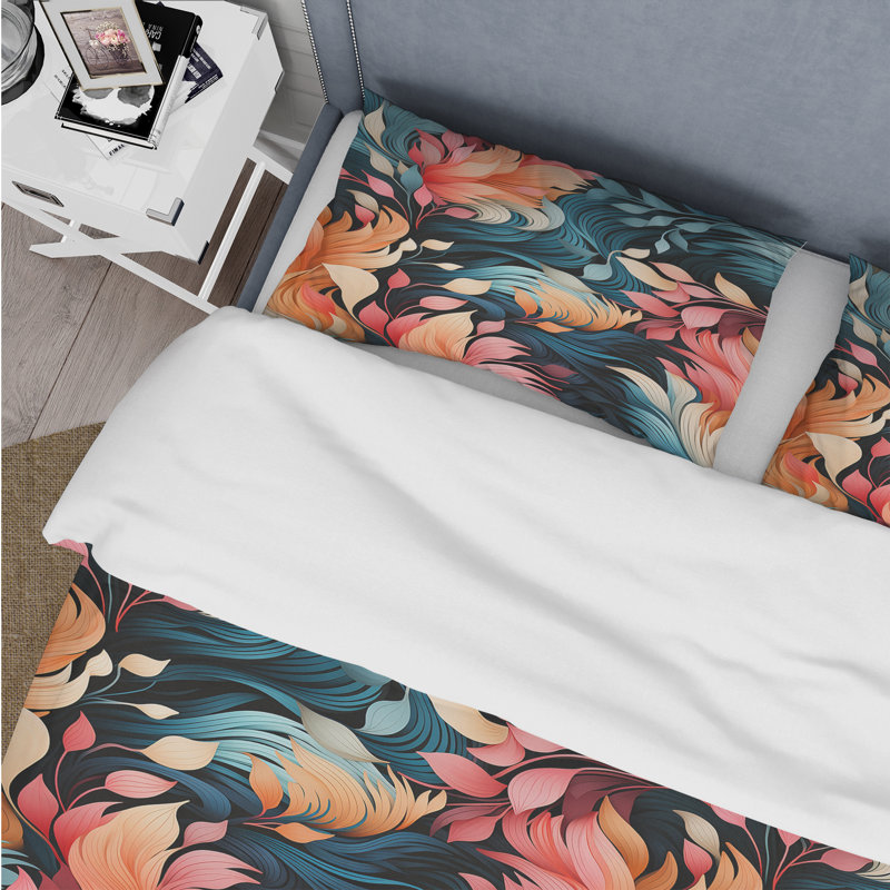 Ensemble de housse de couette Adventure Blue, Housse de couette pour grand lit et 2 taies décor