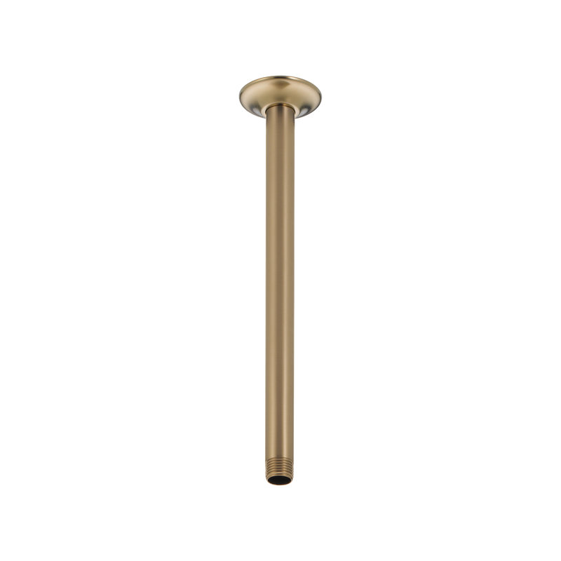 Shower Arm and Flange Ceiling, Champagne Bronze