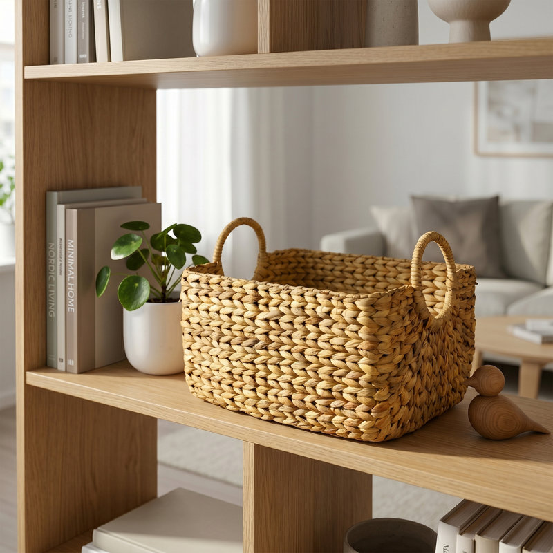 Panier en osier d'eau