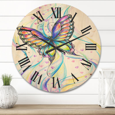 Solid Wood Wall Clock