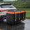 Porte-bagages d'attelage pliable 500 lb pour récepteur de 2 po
