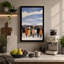 Figures Facing Landscape Modern 1 Piece Wrapped Canvas Wall Art-1567575088-1567575089