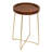 Genita Solid Wood Tray Top End Table