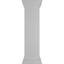 Poteau de poteau simple avec chapiteau plat et garniture de base (trousse d'installation incluse)-83842550