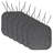 Herringbone Stitch Memory Foam Non-Slip 16" x 16" Chair Cushion Pad with Ties-86741168-102879860